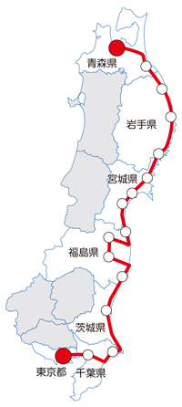 コースの地図