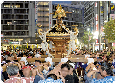 祭りの写真