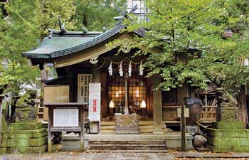 神社の写真