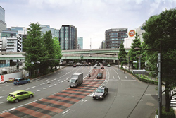 昭和通りの現在の写真