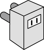 コンセントタイプのイラスト
