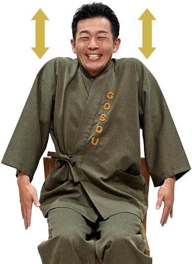 肩の上下体操