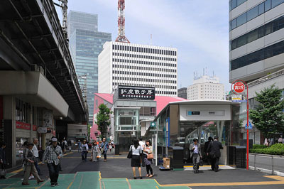 有楽町駅前（中央区）（いま）