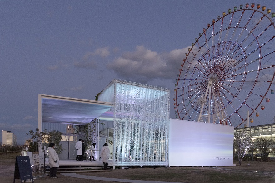 A view of ARTBAY TOKYO, a project to display art in the Tokyo Waterfront Area
