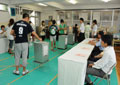 Lower house election held in August for the first time in 107 years