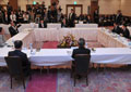 Land Minister Seiji Maehara Attends the Kanto Region Governors’ Meeting