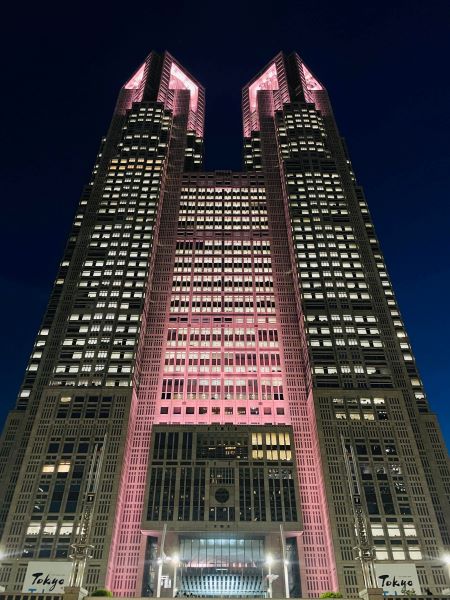 都庁ライトアップ