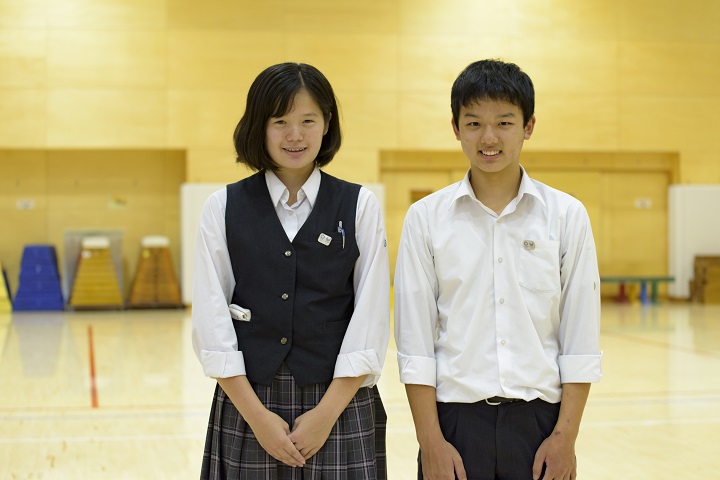 楽しく交流できてよかったと話す相馬さんと齋藤さん