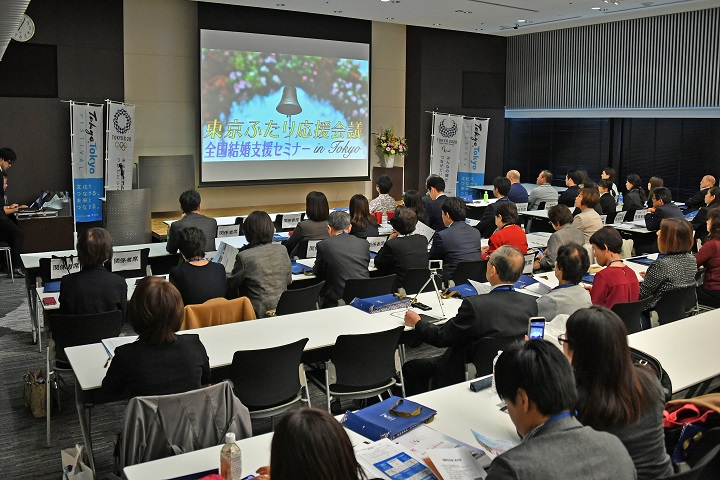 会場の様子の写真