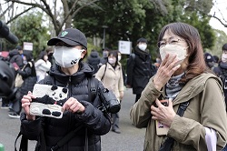 来園者の画像