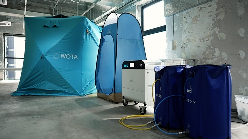 ポータブル水再生システム「WOTA BOX」
