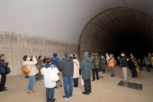 神田川・環状七号線地下調節池インフラツアーの様子