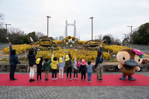 花と光のムーブメント点灯式