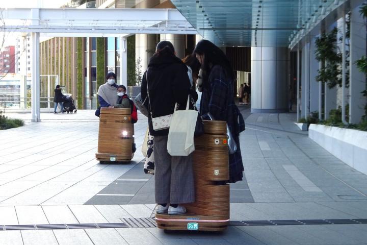 自動走行モビリティ「iino」