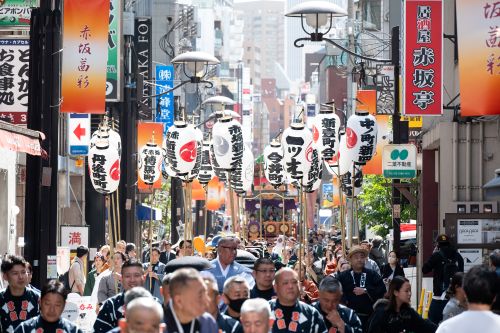 赤坂パレード高張提灯