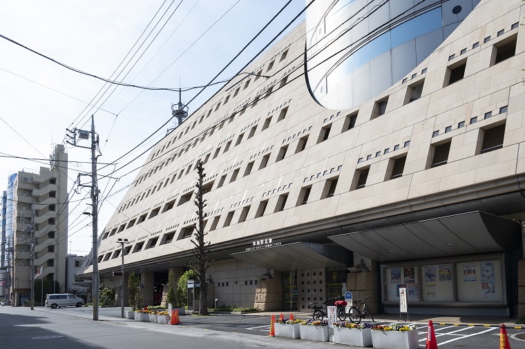 Photo: External view of Tokyo Fire Department Honjo Life Safety Learnin