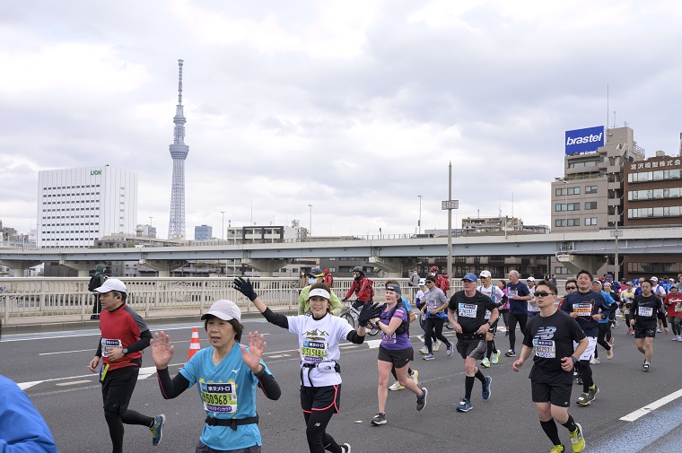 東京マラソンの様子2