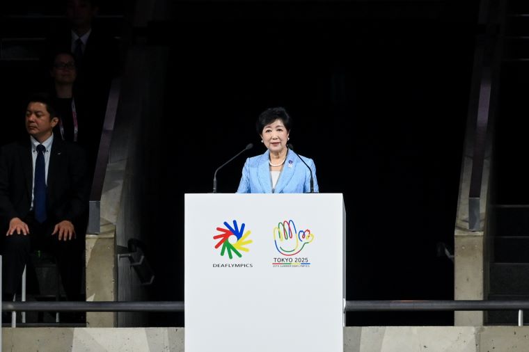 小池知事の写真