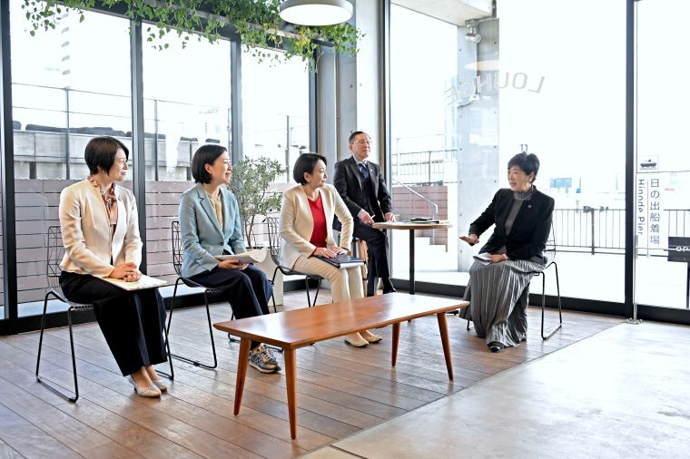 意見交換会の様子の写真