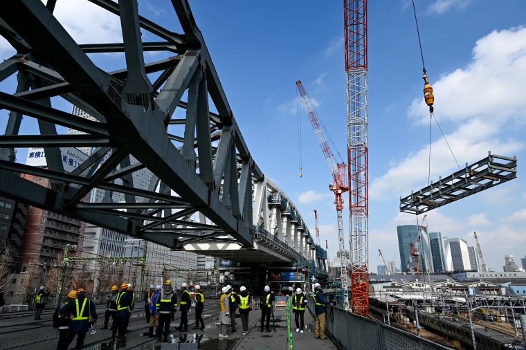 事前取材の様子の写真